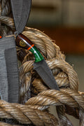 The Scout - Green/Orange Resin & Wood (ONLY 10 MADE)