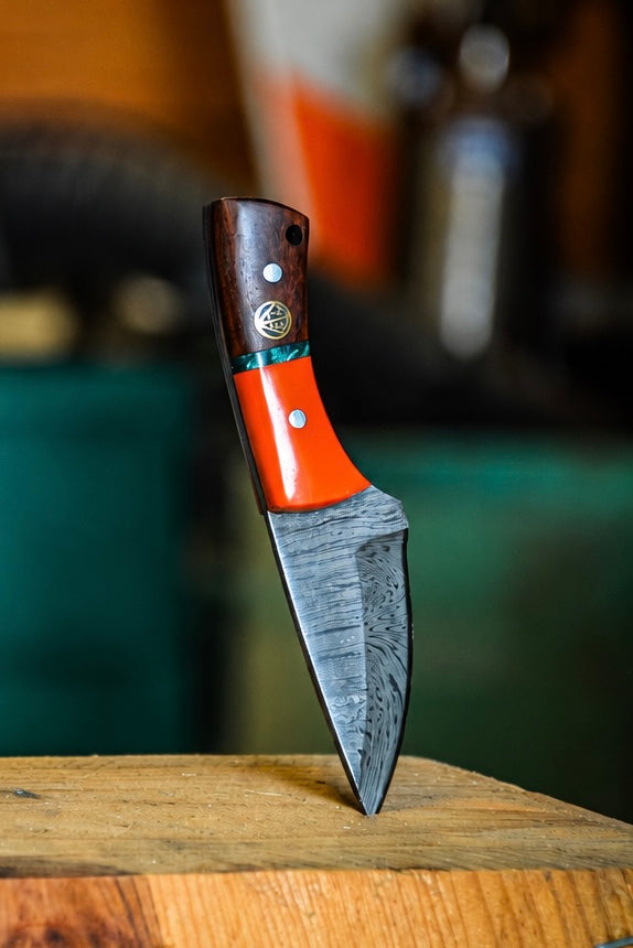 The Ranger - Green/Orange Resin & Wood (ONLY 10 MADE)